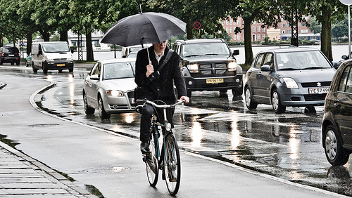 rainy-biking